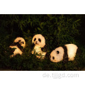 Leuchtende Panda -Form -Lampe